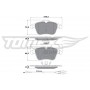 TX 16-55 TOMEX Brakes Комплект гальмівних колодок дисковий гальм
