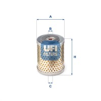 26.663.00 UFI Паливний фільтр