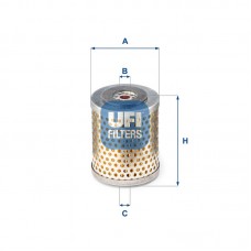 26.663.00 UFI Паливний фільтр