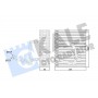 350070 KALE OTO RADYATÖR Випарник кондиціонера