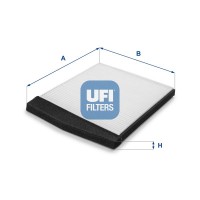 5309100 UFI Фільтр повітря у внутрішньому просторі