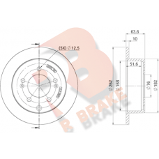 78RBD25169 R BRAKE Гальмівний диск
