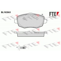 BL1928A3 FTE КомплеК т гальмівних колодок, дискове гальмо