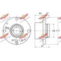 01.344 AUTOKIT Комплект підшипника ступиці колеса