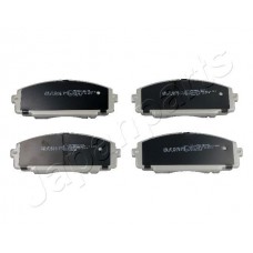 PA-286AF JAPANPARTS Комплект гальмівних колодок дисковий гальм