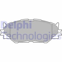 LP1977 DELPHI КомплеК т гальмівних колодок, дискове гальмо
