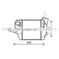 MZA4243 AVA QUALITY COOLING Интеркулер