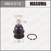 MB-K312 MASUMA Шарнір незалежної підвіски поворотного важеля
