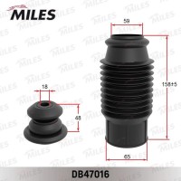 DB47016 MILES Пилозахисний комплект амортизатор