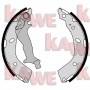 08760 KAWE Комплект гальмівних колодок