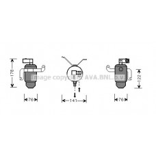 CND183 AVA QUALITY COOLING Осушувач кондиціонера