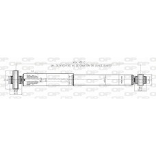 SAB8193.32 OPEN PARTS Амортизатор
