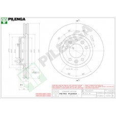 V094 PILENGA Гальмівний диск