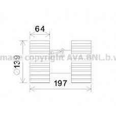 BW8480 AVA QUALITY COOLING Вентилятор салону