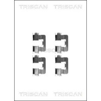 8105 131641 TRISCAN Комплектуючі колодки дискового гальма