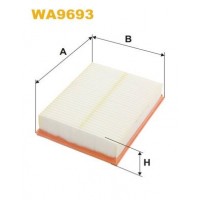 WA9693 WIX FILTERS Повітряний фільтр