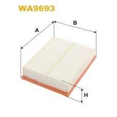 WA9693 WIX FILTERS Повітряний фільтр