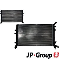 1114208000 JP GROUP Радіатор охолодження двигуна