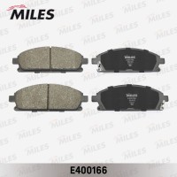 E400166 MILES Комплект гальмівних колодок дисковий гальм