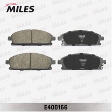 E400166 MILES Комплект гальмівних колодок дисковий гальм