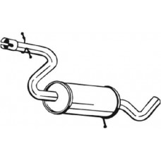 227-045 BOSAL Середній глушник вихлопних газів