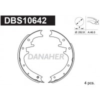 DBS10642 DANAHER Комплект гальмівних колодок