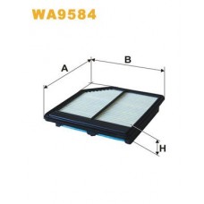 WA9584 WIX FILTERS Повітряний фільтр