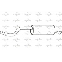 P55028 FENNO Глушник вихлопних газів кінцевий