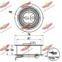03.81888 AUTOKIT Натяжний ролик ремінь ГРМ