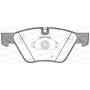 BPA1052.30 OPEN PARTS Комплект гальмівних колодок дисковий гальм