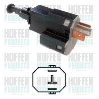3500038 HOFFER Вимикач ліхтаря сигналу гальмування