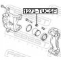 1273-TUCSF FEBEST Пильник керування корпусу скоби гальма