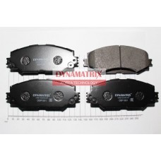 DBP1891 DYNAMATRIX Комплект гальмівних колодок дисковий гальм