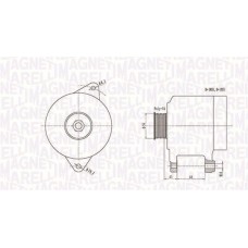 063738250010 MAGNETI MARELLI Генератор