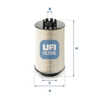 26.011.00 UFI Паливний фільтр