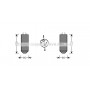 DWD078 AVA QUALITY COOLING Осушувач кондиціонера