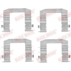 109-1708 QUICK BRAKE Комплектуючі колодки дискового гальма