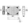 AE 122 000P MAHLE Випарник кондиціонера