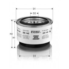 GS142 TECNECO FILTERS Паливний фільтр