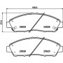 8DB 355 020-211 HELLA Комплект гальмівних колодок, дискове гальмо