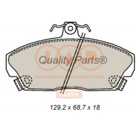 704-06021 IAP QUALITY PARTS КомплеК т гальмівних колодок, дискове гальмо