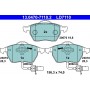 13.0470-7110.2 ATE Комплект гальмівних колодок дисковий гальм