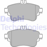 LP2442 DELPHI Комплект гальмівних колодок дисковий гальм