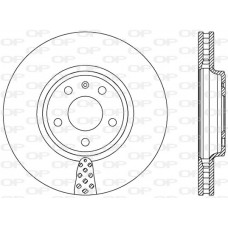BDR2412.20 OPEN PARTS Гальмівний диск