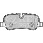 KBP1941 KEY PARTS Комплект гальмівних колодок дисковий гальм