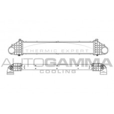 Интеркулер AUTOGAMMA 105628