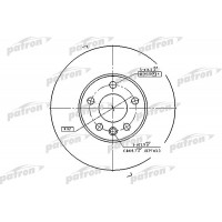 PBD4323 PATRON Гальмівний диск