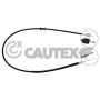 761720 CAUTEX Тросик, cтояночный тормоз