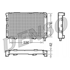 DRM17026 DENSO Радіатор охолодження двигуна