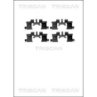 8105 101641 TRISCAN Комплектуючі колодки дискового гальма